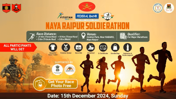 Federal Bank Naya Raipur Soldierathon