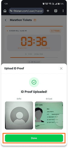 Upload ID Proof
